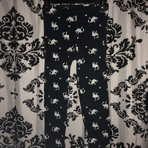 Forever 21 Pajama Bulldog Leggings